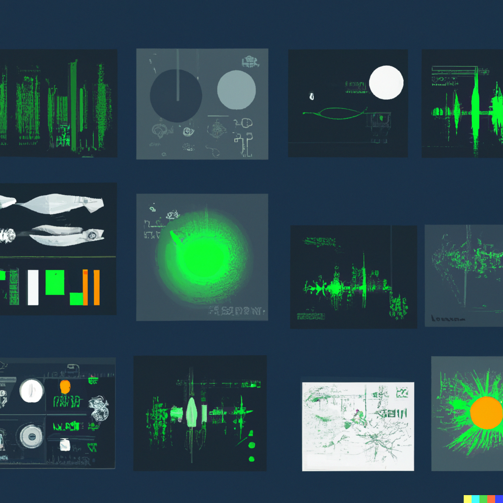 Man viewing work plans