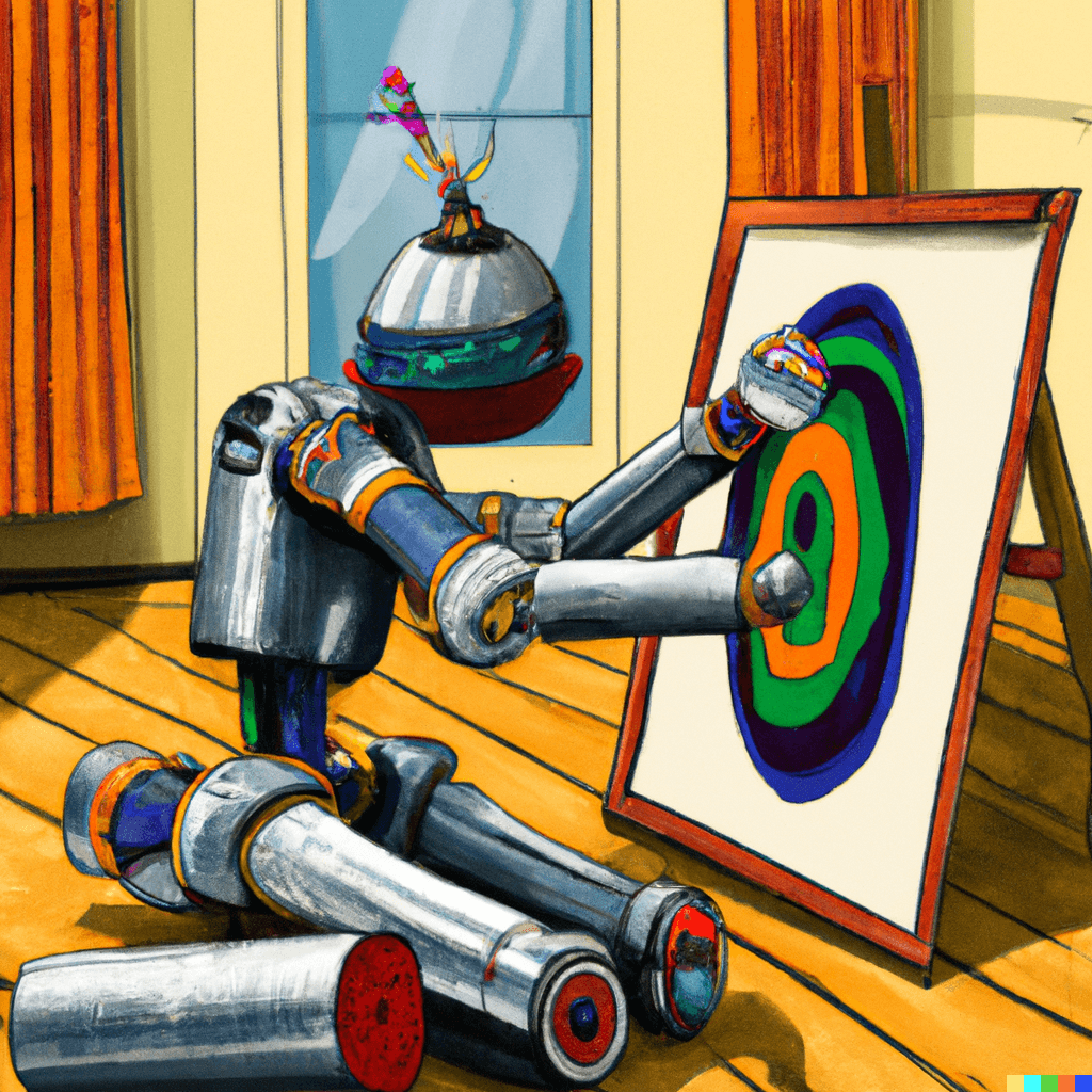 Men working at a desk