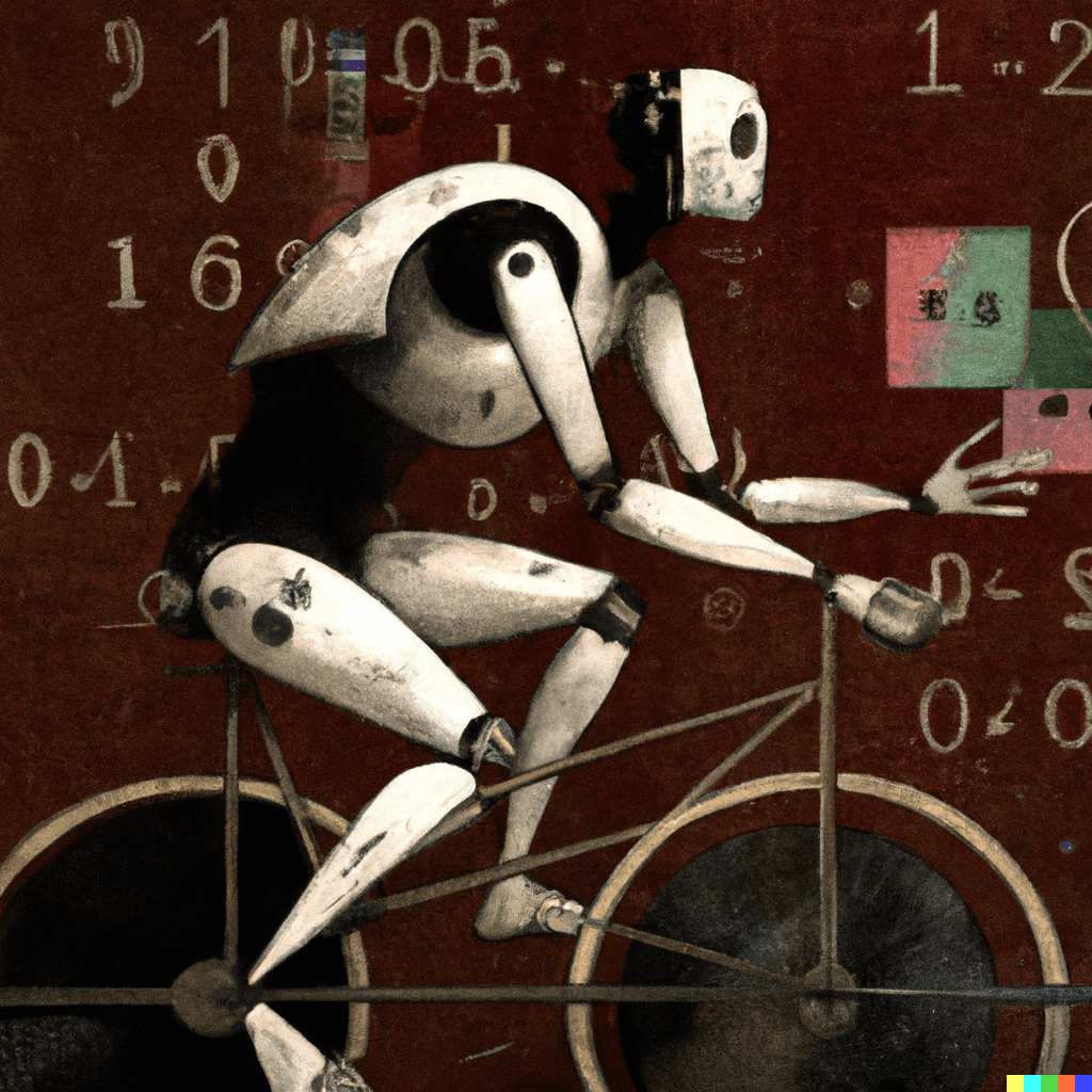 Men working at a desk